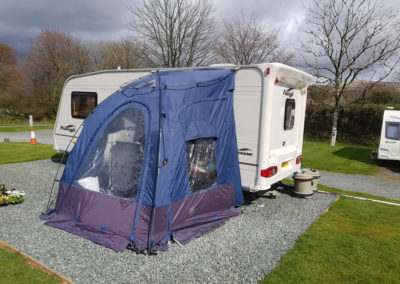 Hardstanding Pitch with Awning