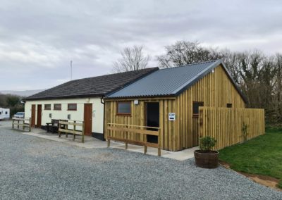 Lydford Caravan and Camping Site Toilet and Wash Block Building